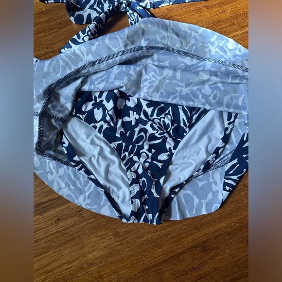 Helen Jon Palm Tortoise Beach Pattern Swimsuit Medium Perfect Condition Bikini - Picture 3 of 7